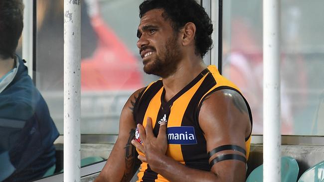 Cyril Rioli could be set for an extended stint on the sidelines.