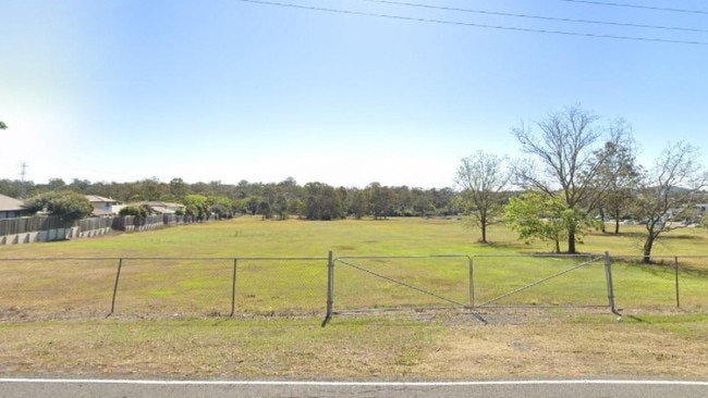 The site of the new satellite hospital.