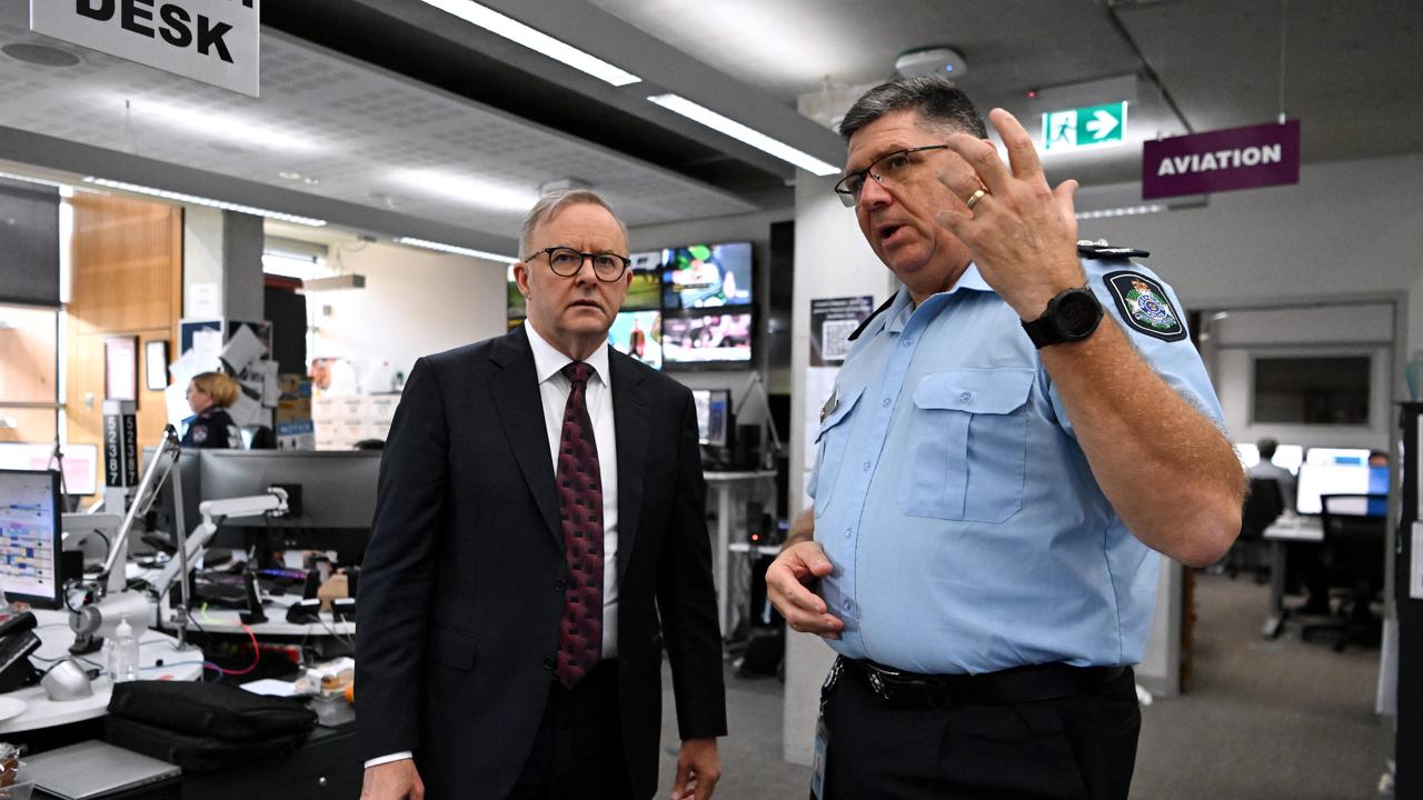 Mr Albanese said he will tour flooded regions in FNQ on Thursday or Friday. Picture: Dan Peled / NCA NewsWire