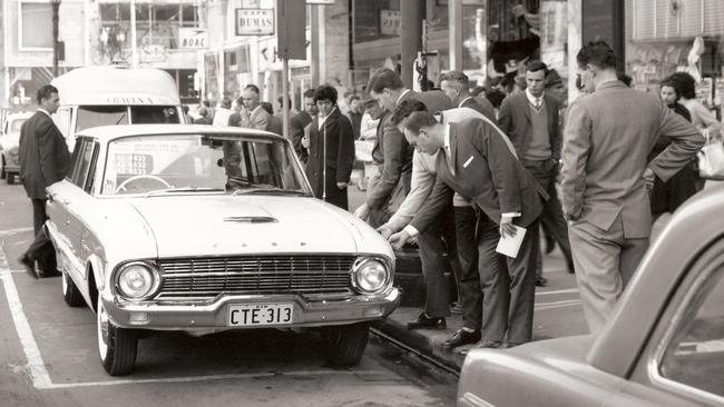 Wagons like this 1962 XL Falcon Squire have largely been replaced by SUVs. Picture: Supplied.