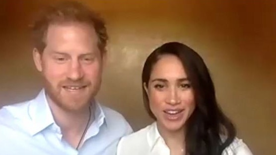 Prince Harry and Meghan Markle normally come as a double act. Picture: Queen’s Commonwealth Trust