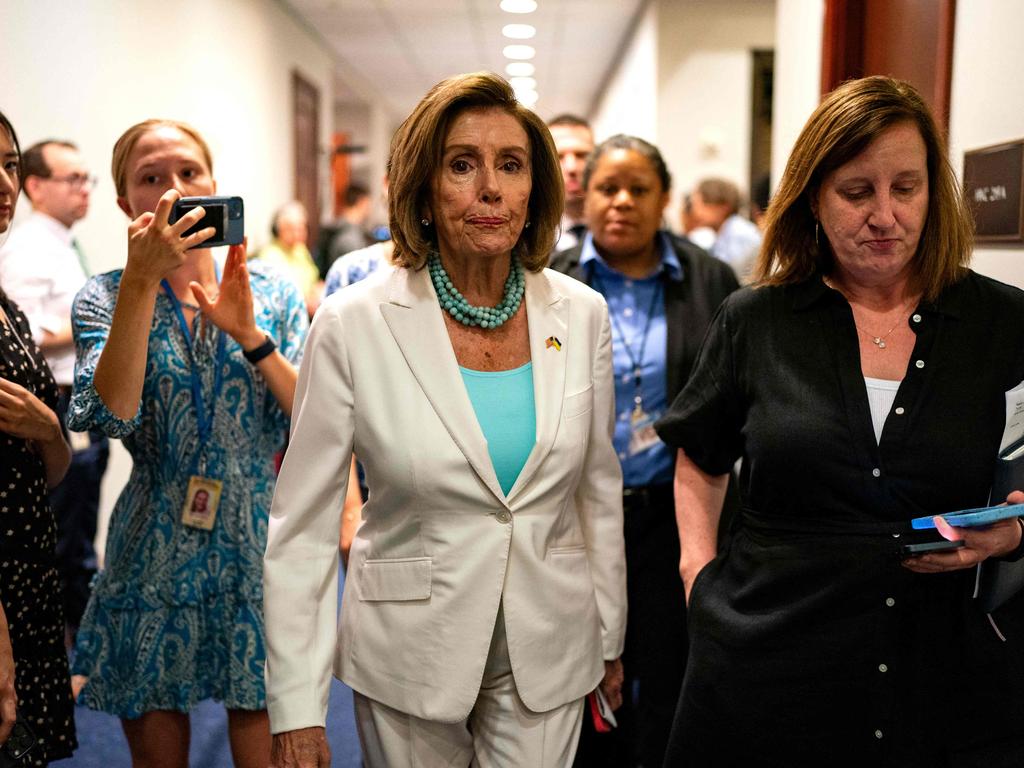 Former House Speaker Nancy Pelosi. Picture: Kent Nishimura/Getty Images/AFP