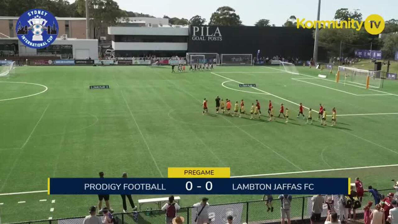 Replay: Prodigy Football v Lambton Jaffas FC (U9 Plate quarterfinal) — Sydney International Cup Day 3