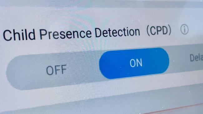 Child Presence Detection is standard in the BYD Dolphin.