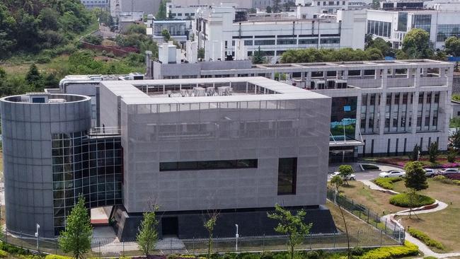 The P4 laboratory at the Wuhan Institute of Virology in China's central Hubei province. Picture: AFP