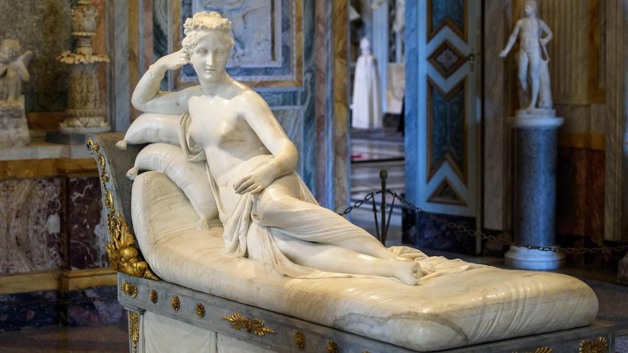 Antonio Canova’s Pauline Bonaparte as Venus Victrix. Picture: Alamy