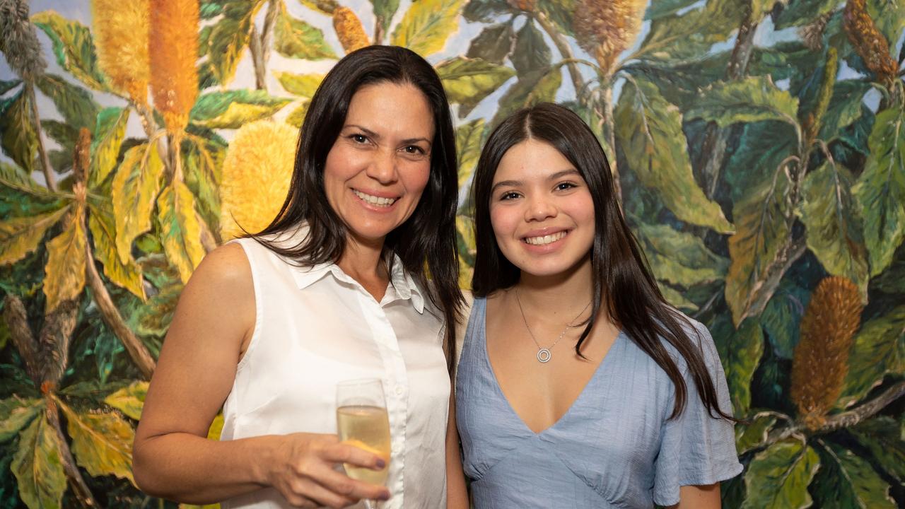 Vivian Depablos Villanueva and Katy Velasquez Depablos St Hilda's Mother Daughter Luncheon at JW Marriott for The Pulse. Picture Celeste Humphrey