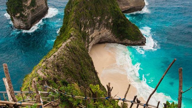 Kelingking Beach in Nusa Penida, Indonesia. Picture: Shashank Acharya/Unsplash