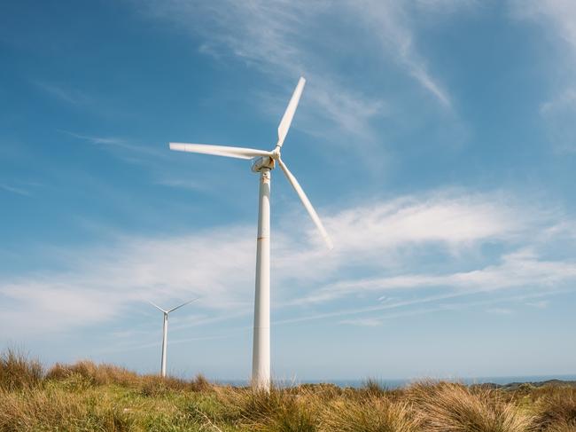 King Island  Huxley Hill Wind Farm. Picture: Hydro Tasmania