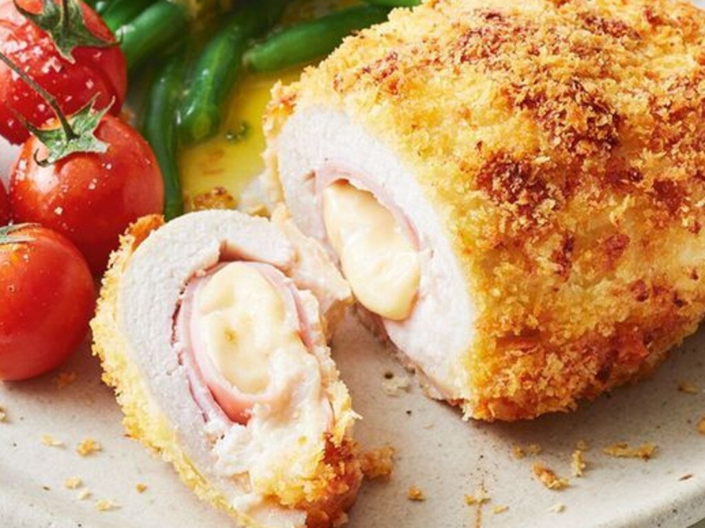 Chicken cordon bleu.