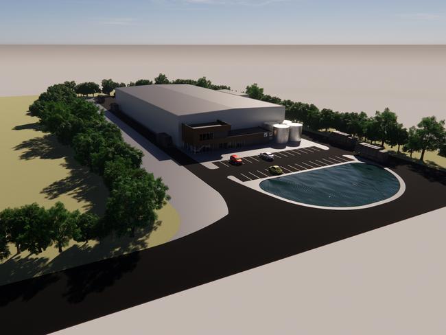 Concept shot of the new $24m Material Recovery Facility to be built at Kilburn.