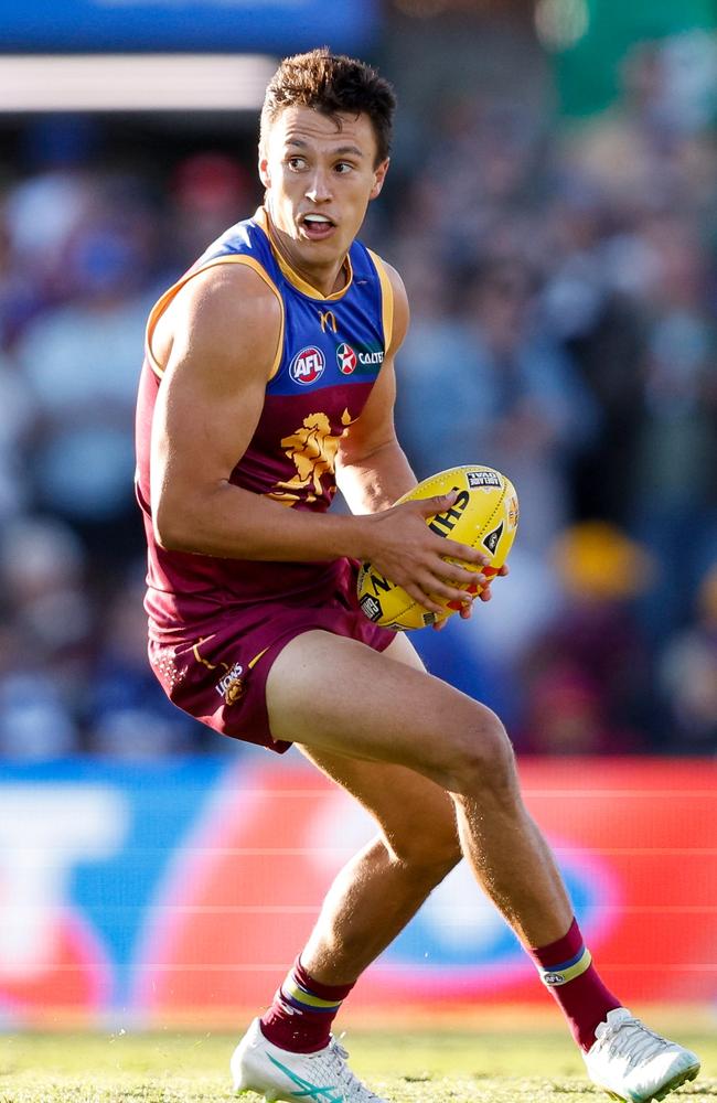 Lions midfielder Hugh McCluggage has signed a monster deal to stay in Brisbane until 2031. Picture: Dylan Burns/AFL Photos via Getty Images.