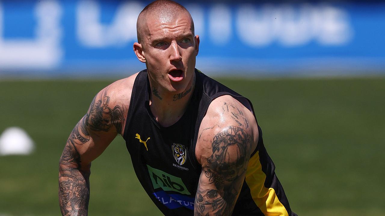 Will Dustin Martin be back to his best? Picture: Michael Klein.