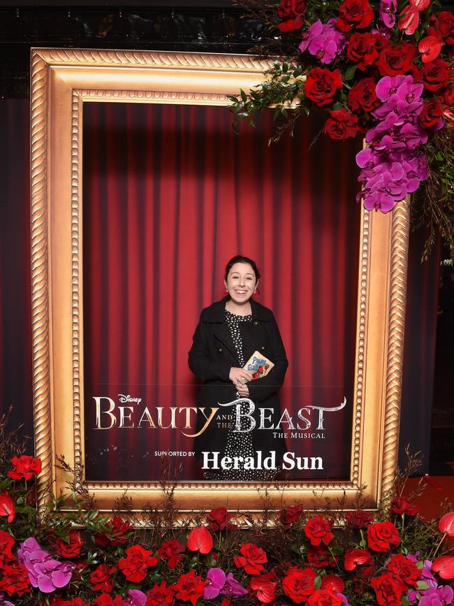 Opening night: Beauty and The Beast at Her Majestys Theatre, Melbourne. Picture: Josie Hayden