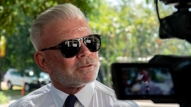 Defence barrister Jon Tippett has indicated to Darwin Local Court chief Judge Elizabeth Morris that he was ready to plead guilty to a boozy driving offence. Picture: Pema Tamang Pakhrin