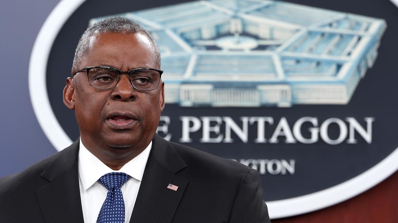 US Secretary of Defence Lloyd Austin unveiled a new defence strategy prioritising China as the Pentagon’s top challenge. Picture; AFP