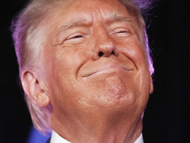 LAS VEGAS, NEVADA - JULY 08: Former U.S. President and Republican presidential candidate Donald Trump smiles before he delivers remarks at a Nevada Republican volunteer recruiting event at Fervent: A Calvary Chapel on July 8, 2023 in Las Vegas, Nevada. Trump is the current frontrunner for the 2024 Republican presidential nomination amid a growing field of candidates.   Mario Tama/Getty Images/AFP (Photo by MARIO TAMA / GETTY IMAGES NORTH AMERICA / Getty Images via AFP)