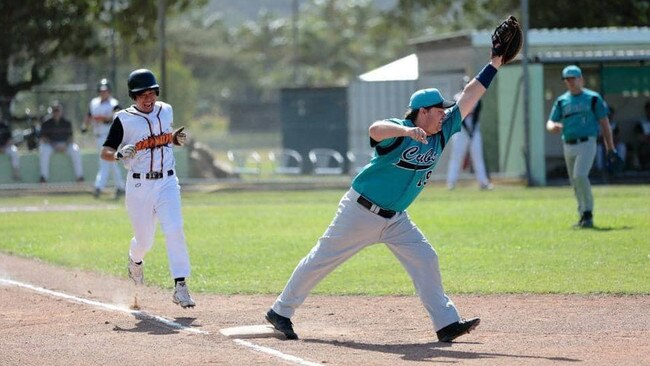 Cairns baseball stalwart Steven Landsberg, who died this week at the age of 45.