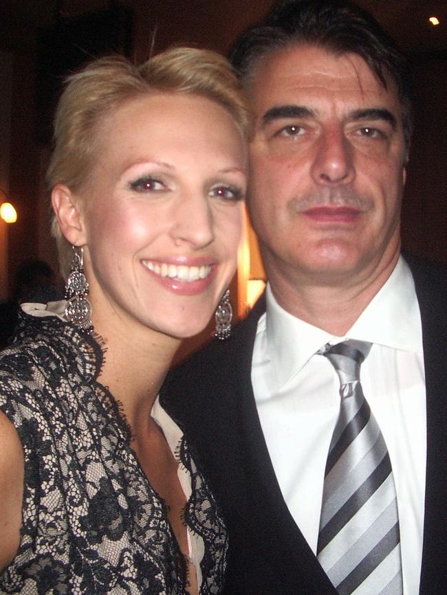 Bec gets starstruck with actor Chris Noth at the 2006 TV Week Logie Awards