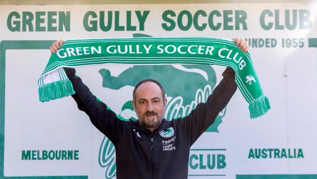 New Green Gully coach Ramon Falzon. Picture: XG Media