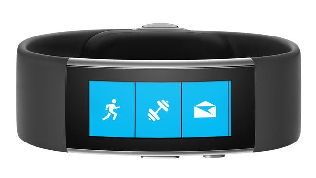 Exercise measured ... Microsoft’s Band 2 offers several exercise modes for accurate tracking.