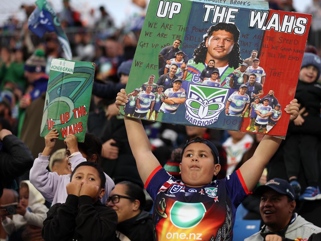 The rapid rise in popularity of the Warriors could prove pivotal in fast-tracking a second New Zealand team. Picture: NRL Photos