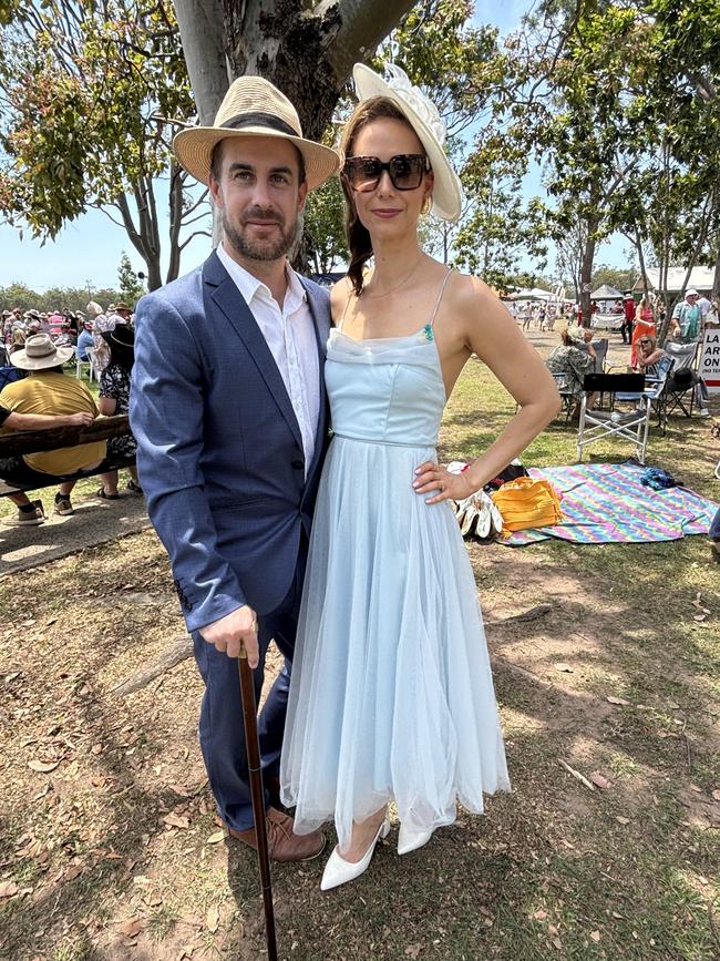 Sam and June Sargent at the Torbanlea Picnic Races.