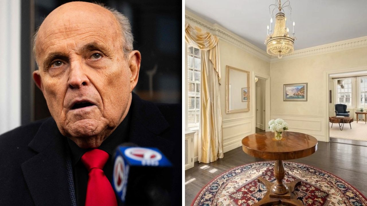 Rudy Giuliani to hand over AU$7.8m glitzy apartment. Picture: Brandon Bell/Getty Images; Realtor