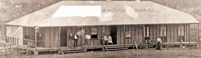 EARLY DAYS: The Victory Hotel Gympie , in 1911, when it was on Cootharaba Rd.  It was moved to Bath Terrace in about 1930. Picture: Contributed