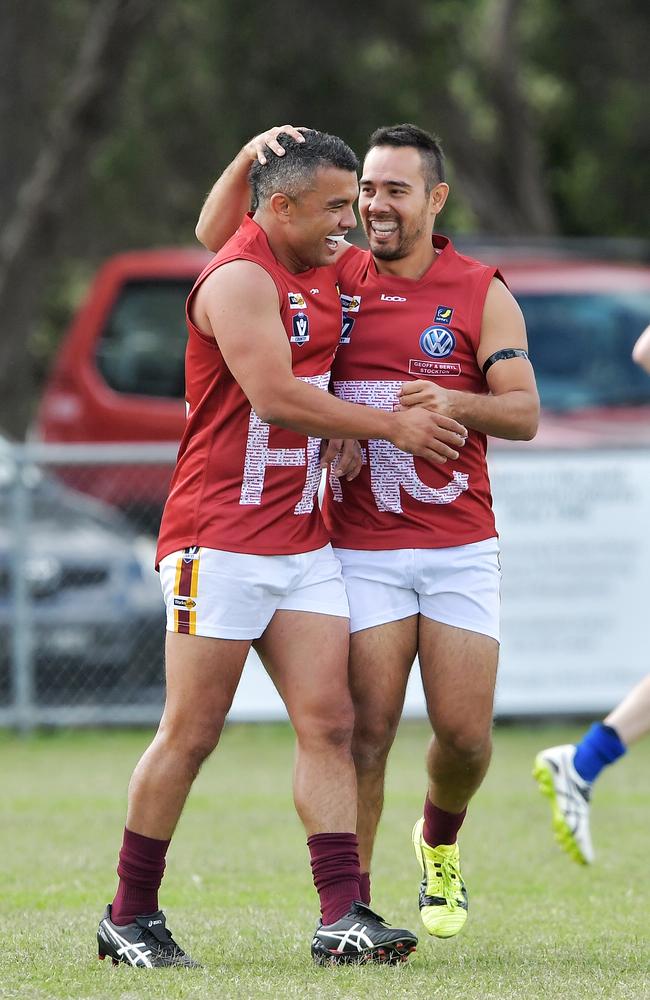 Ex West Coast Premiership player Daniel Kerr at Tyabb Football Club. Picture: Jason Edwards