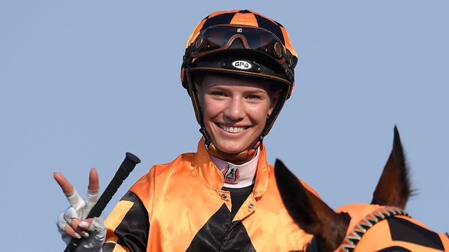 Stephanie Thornton said Katy’s Daughter might need a break after her failure as an odds-on favourite at Eagle Farm. Picture: AAP