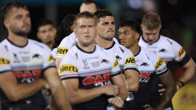 Nathan Cleary and the Panthers will be driven by their defeat to St Helens. Picture: Getty Images