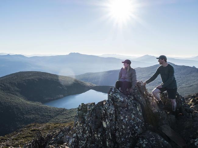 Walton House is an ideal place to base yourself while exploring the Huon Valley which has access to the stunning natural attractions such as the Hartz Mountain range. Picture: Chris Crerar