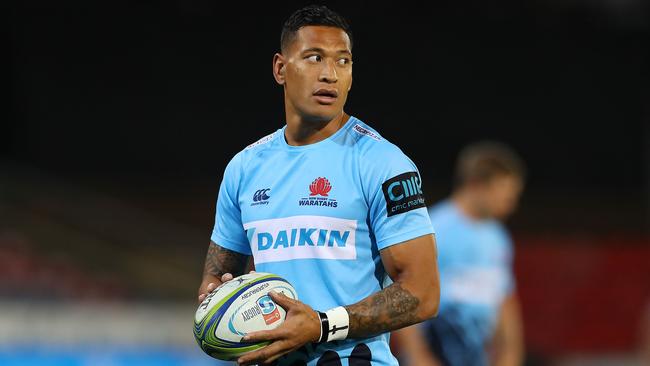 Israel Folau would be a perfect marquee signing for Global Rapid Rugby. Picture: Getty