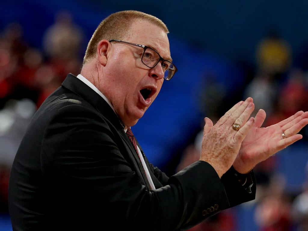 Former Illawarra Hawks coach Rob Beveridge wants a ban for the fan who racially taunted Melbourne United guard Ian Clark. Picture: AAP Image/Richard Wainwright.