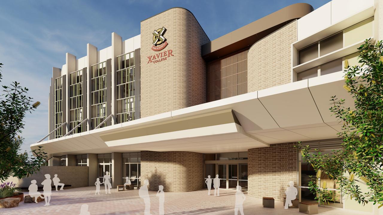 Architect’s impressions of the new Xavier College campus at Riverlea. Picture: Supplied.