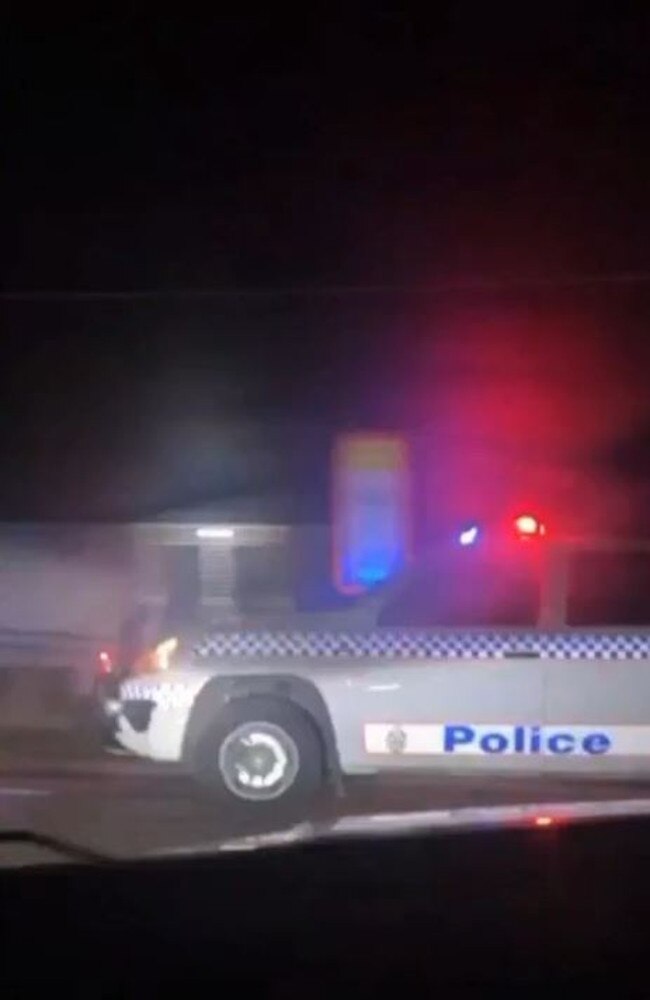 Two people have been charged after allegedly stealing a vehicle and starting a wild chase through Logan. Picture: 7News