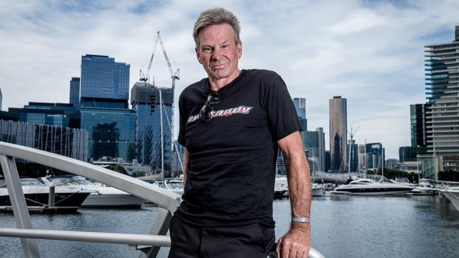 Sam Newman is seriously considering a run for Mayor of Melbourne. Picture: Jake Nowakowski