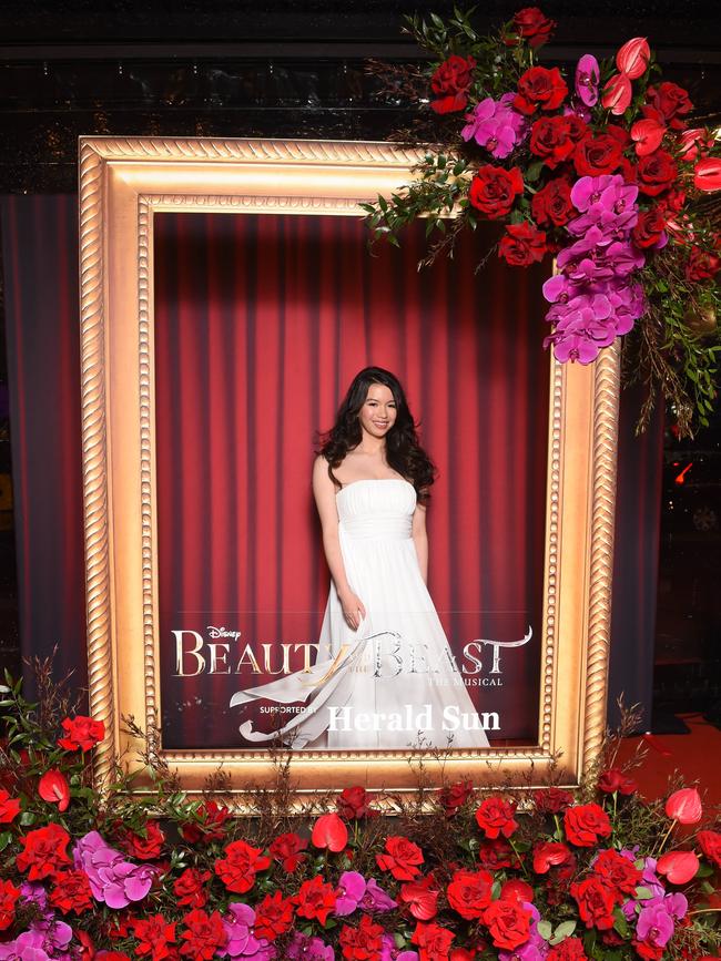 Opening night: Beauty and The Beast at Her Majestys Theatre, Melbourne. Picture: Josie Hayden