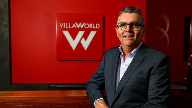 Villaworld Managing Director Craig Treasure. Pic by David Clark