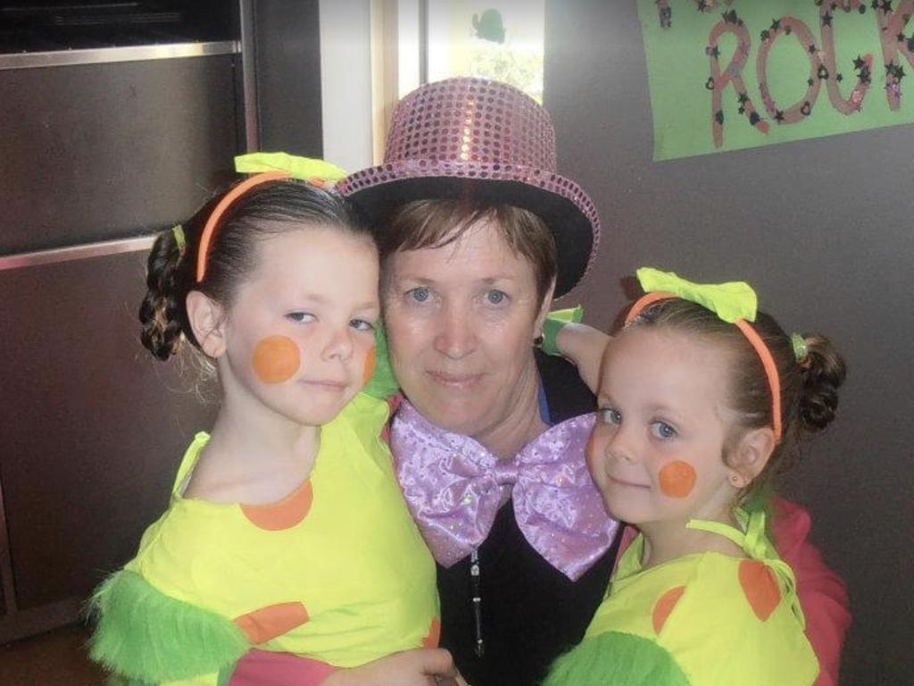 Annemaree Petts with her grandkids at a McHappy Day event in November, 2011. Photo: Contributed