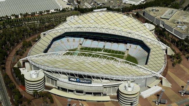 There are no plans to delay the ANZ Stadium refurbishment as yet. Picture: John Appleyard