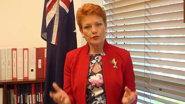 Pauline Hanson labels anthem schoolgirl 'a brat'