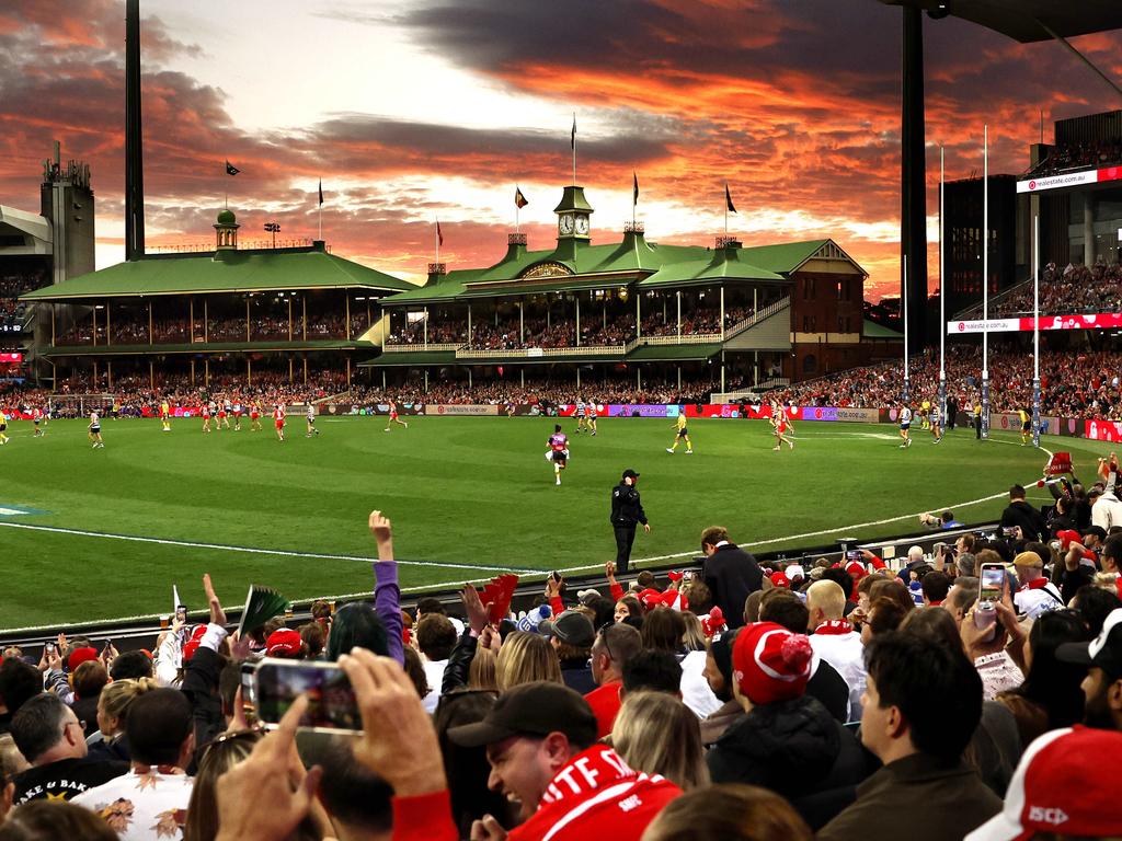 The SCG has proven impenetrable so far in 2024 for the Swans. Picture: Phil Hillyard