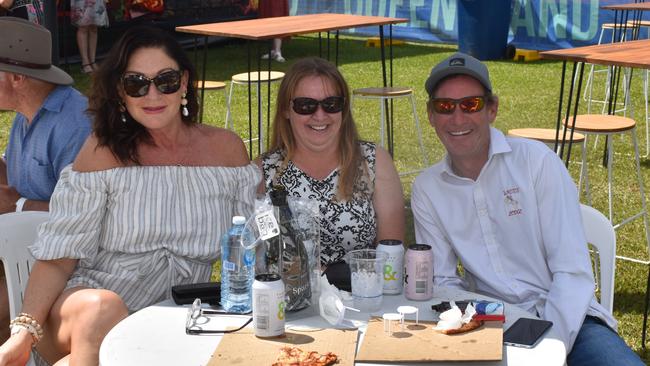 Brad, Tanya and Suzanne enjoy their day at the Polo By the Sea event in Maroochydore. Picture: Eddie Franklin