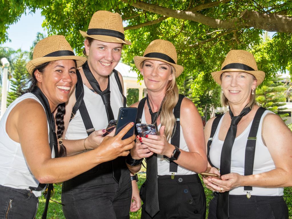 Steph Wailes, Julie McBean, Kaysi Nix and Kerrie Toby at CSI Mackay CBD.Picture: Michaela Harlow