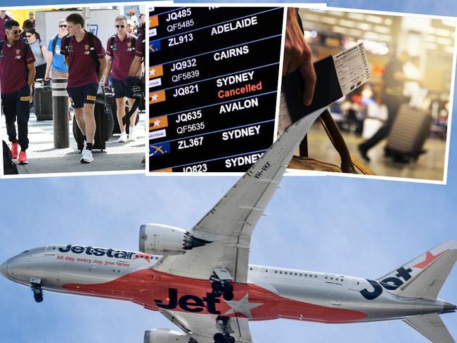 Brisbane Airport for Brisbane Lions AFL grand final