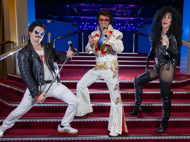 Legends in Concert event at The Palms featuring cover acts of Freddie Mercury, Elvis Presley and Cher.. Picture: Jason Edwards