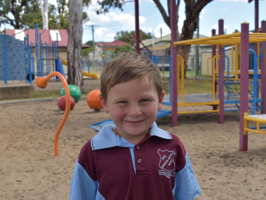 Warwick Central State School prep students are ready to embark on their schooling lives (Photo: Warwick Daily News)