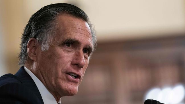 US Senator Mitt Romney. Picture: AFP